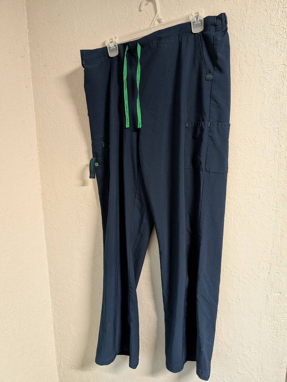 Carhartt Force Cargo Pants Reg XL Navy Drawstring Utility Gorpcore Work Wear